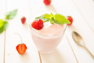 Strawberry Protein Pud