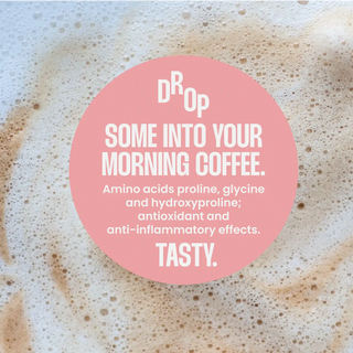 Add bovine collagen to your morning coffee