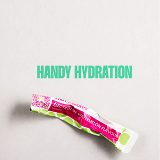 Electrolyte sachets for hydration on-the-move