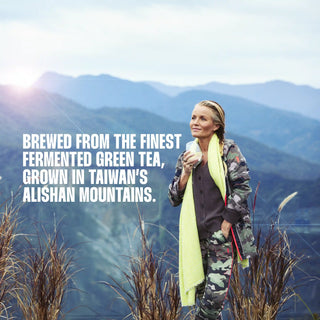 Kombucha from Alishan Mountains tea leaves