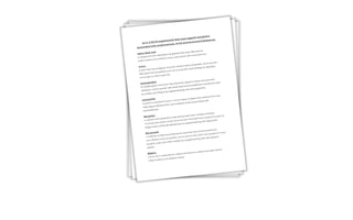 A - Z list of supplements