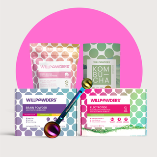 collagen, kombucha, electrolytes and nootropics bundle