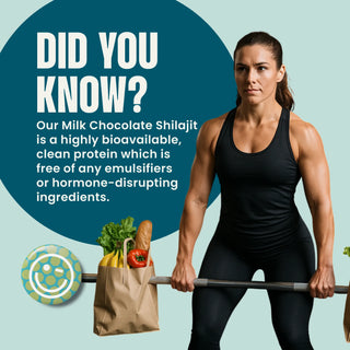 Milk Chocolate Protein Powder with Shilajit and Monocreatine