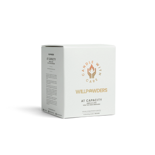 WillPowders natural, non-toxic candle and moisturiser