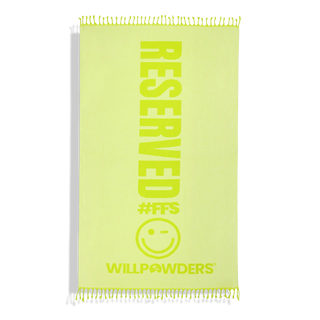 WillPowders It's Not Just a Towel! in Lime