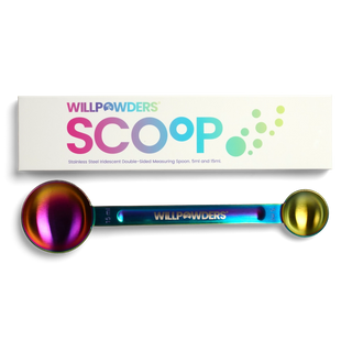WillPowders protein powder scoop