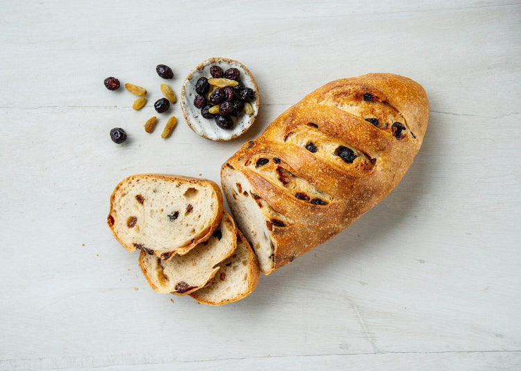 Fruity Sourdough Tea Bread