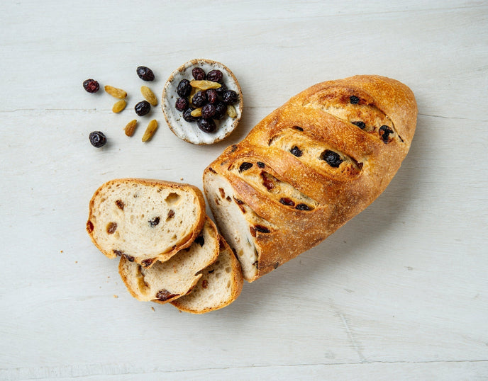 Fruity Sourdough Tea Bread