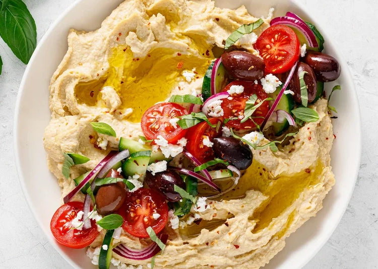 Hummus with MCT Oil