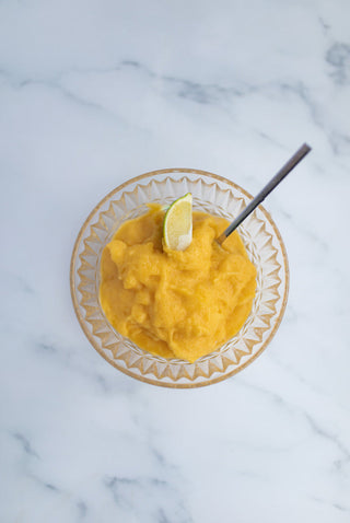 Mango and Lime Sorbet