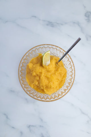 Mango and Lime Sorbet