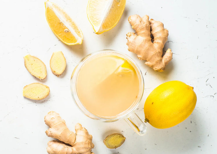 Ginger, Lemon and L-Theanine Fizz