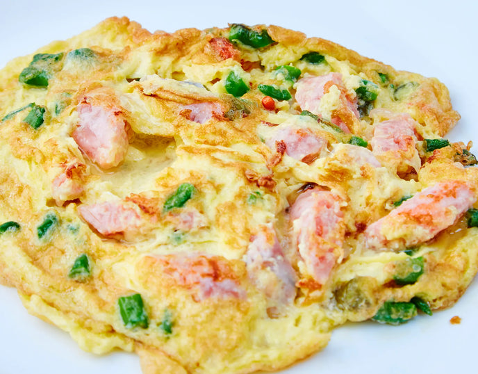 Collagen and Prawn Omelette