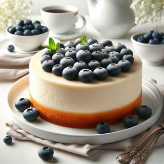 Protein and Blueberry Cheesecake