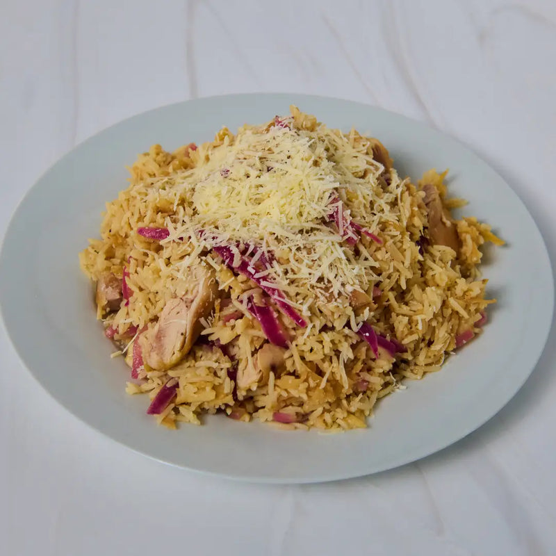 12 Minute Parsnip & Chicken Risotto