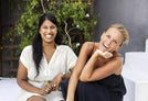 2 people smiling, Dr Milli and Davinia Taylor