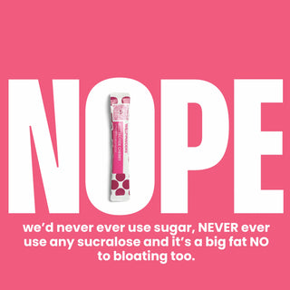 Natural sugar-free electrolyte sachets