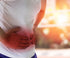 Person with gut pain