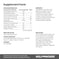 Ah-Ha Supplement Nutritional Information