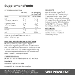 Milk Chocolate Keto Protein Powder