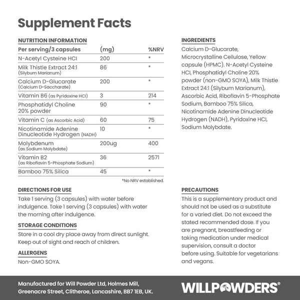 Rise and Shine Nutritional Information