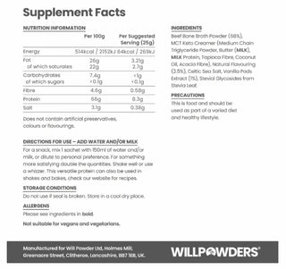 Vanilla Protein Powder Travel Sachets