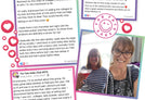 A collection of reviews for WillPowders Calm L-Theanine Supplement. Multiple text boxes and image on a white background