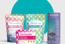 WillPowders hero with electrolytes, MCT keto creamer, bovine collagen and protein