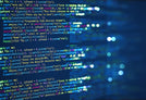 Image of a screen with generic computer code 