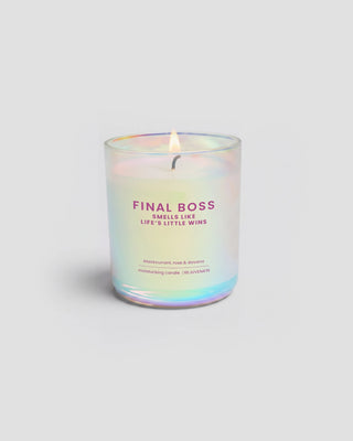 Final Boss – Non-Toxic Moisturising Candle