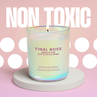Final boss non-toxic moisturising candle