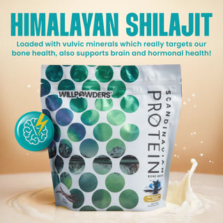 Vanilla Protein Powder with Shilajit and Monocreatine