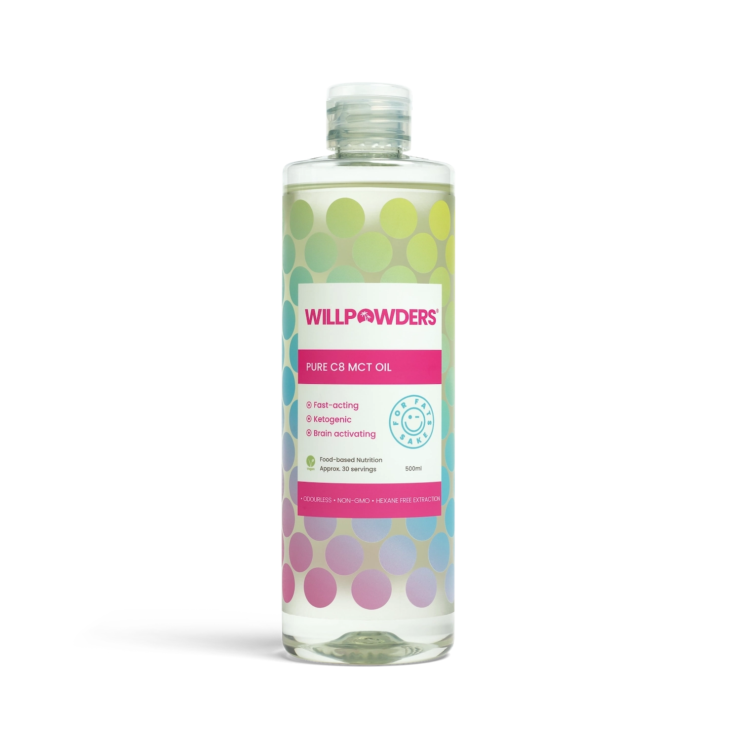 Pure C8 MCT Oil | WillPowders Pure C8 MCT Oil | WillPowders
